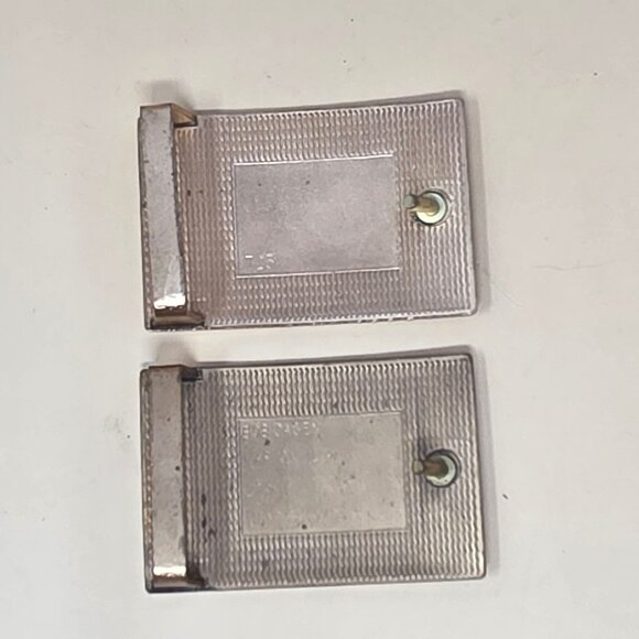 Vintage Abc Bowling Merit & Eleven In A Row Award Belt Buckles 1978-1979 - Picture 2 of 6